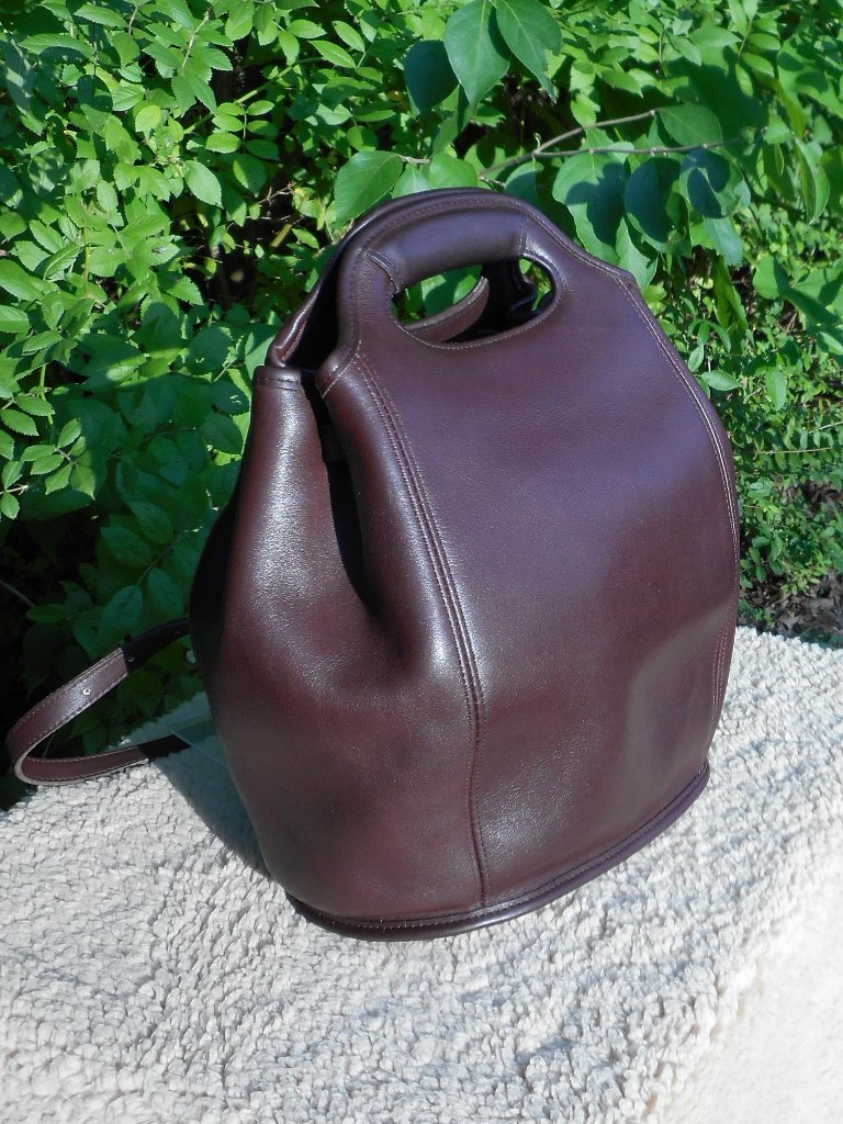 Euc Vintage Coach Drawstring Backpack 9994, In Mahogany